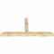 Ekena Millwork Portland Rough Sawn Timber Gable Bracket, Douglas Fir, 96"W x 44"H x 6"D x 6"F, 11/12 Pitch GBW096X44X0606POR00RDF - alternate 2